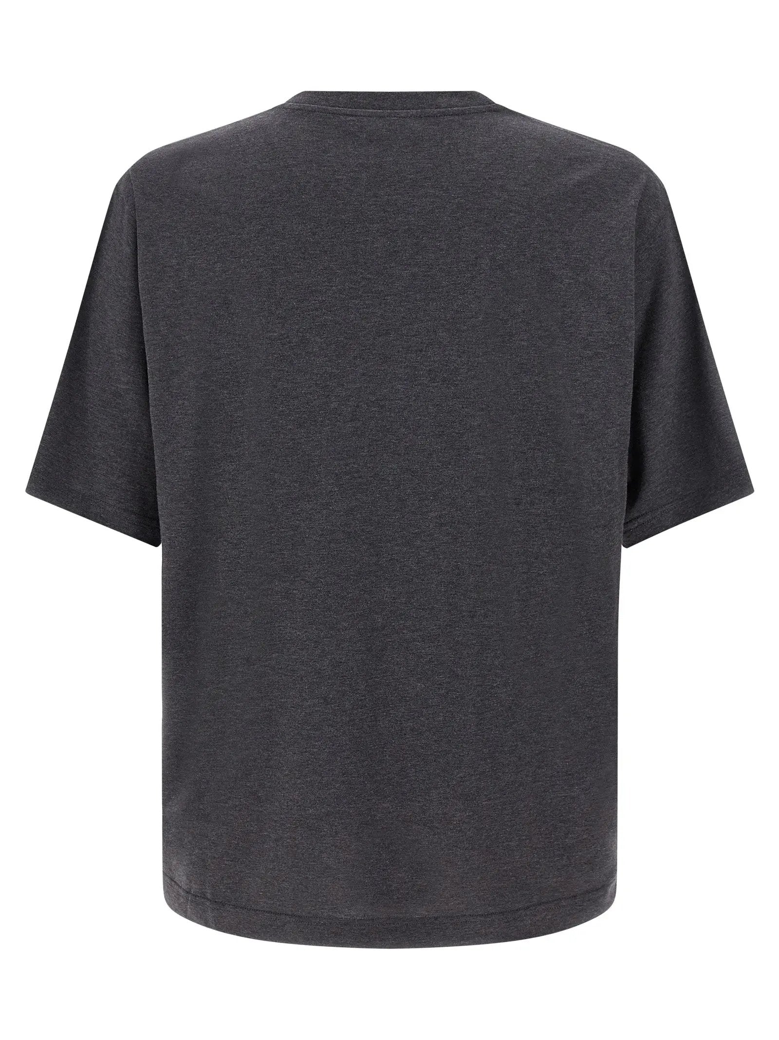 Dolce & Gabbana Gray Cotton T-Shirt