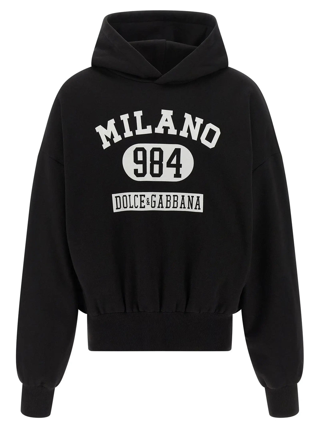 Sweat-shirt bicolore en coton Dolce & Gabbana
