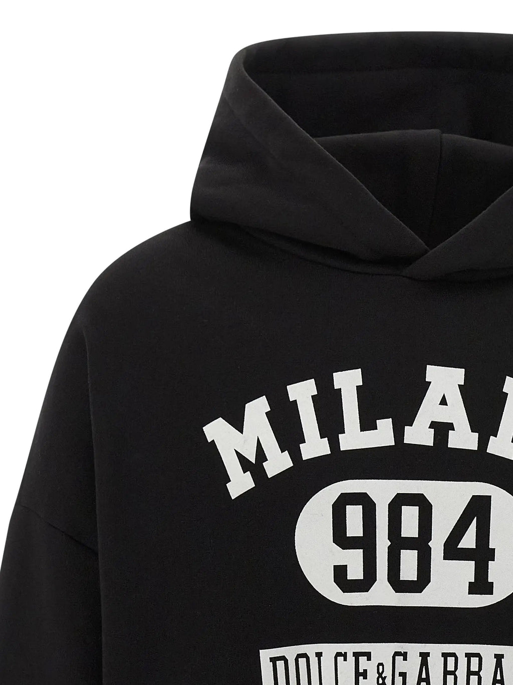 Sweat-shirt bicolore en coton Dolce & Gabbana