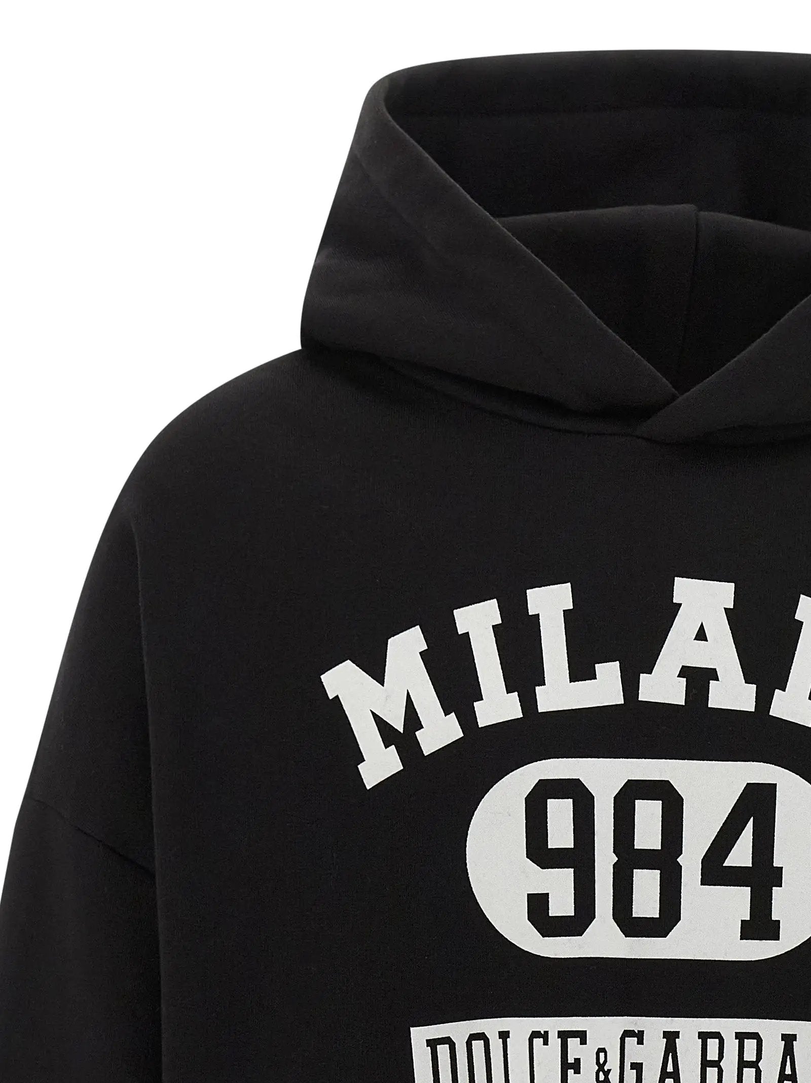 Sweat-shirt bicolore en coton Dolce & Gabbana