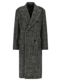 Dolce & Gabbana Bicolor Polyamide Coat