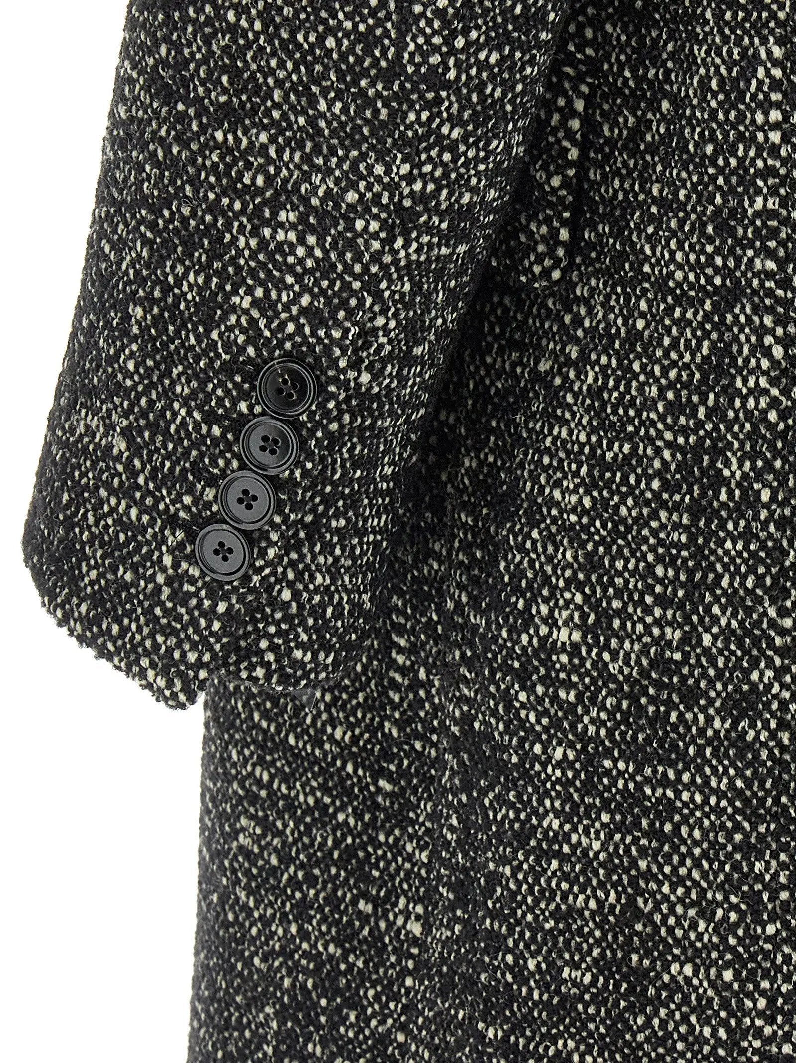 Dolce & Gabbana Bicolor Polyamide Coat