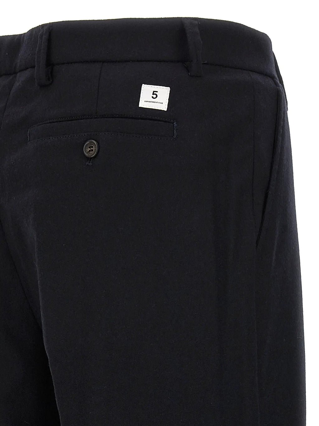 Department 5 Blue Wool Casual Pants
