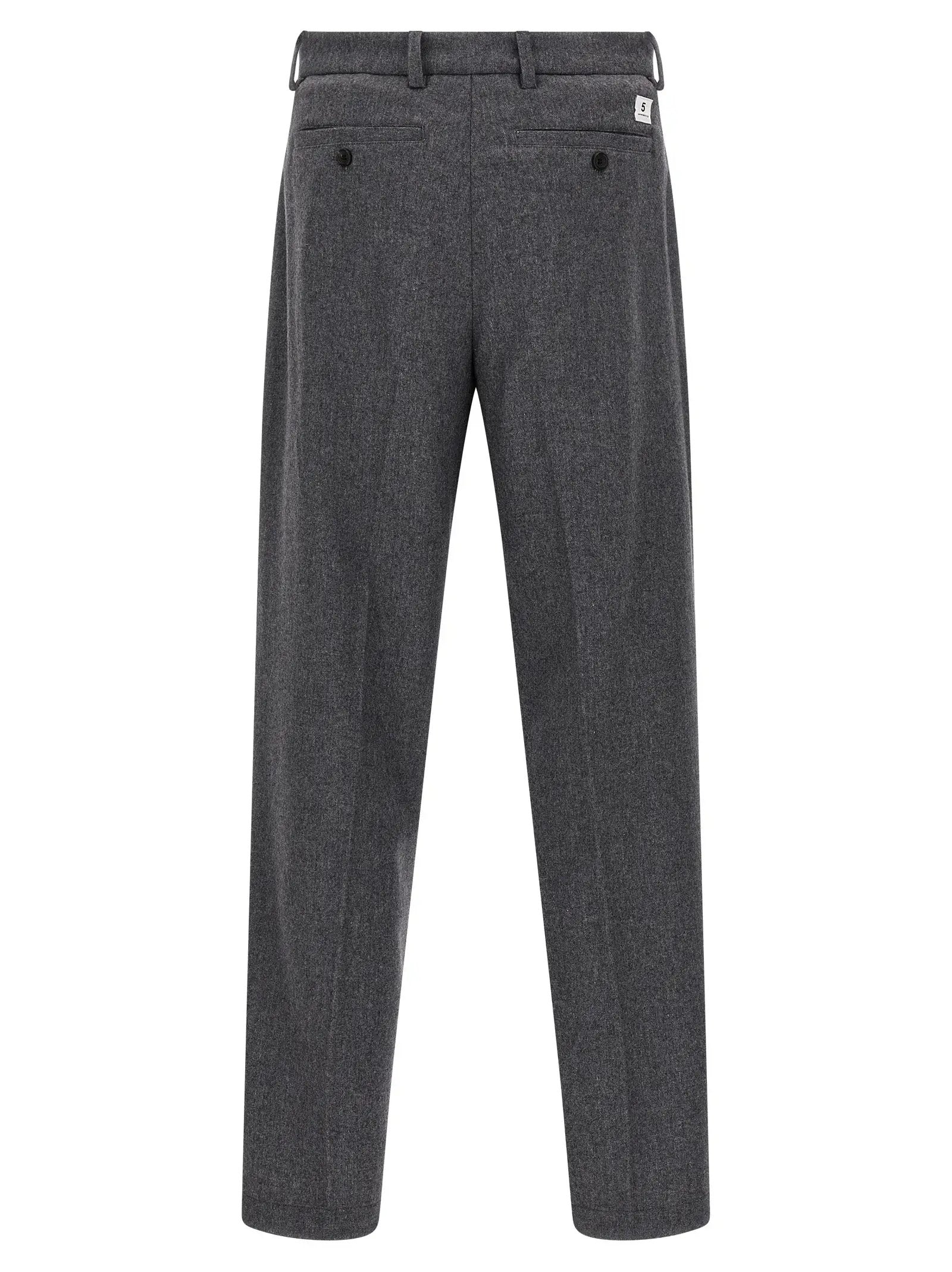 Department 5 Gray Wool Casual Pants