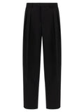 Dolce & Gabbana Black Virgin Wool Dress Pants