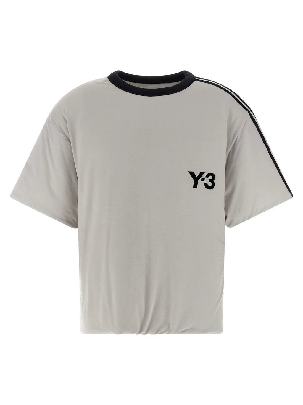 Y-3 Gray Lyocell T-Shirt