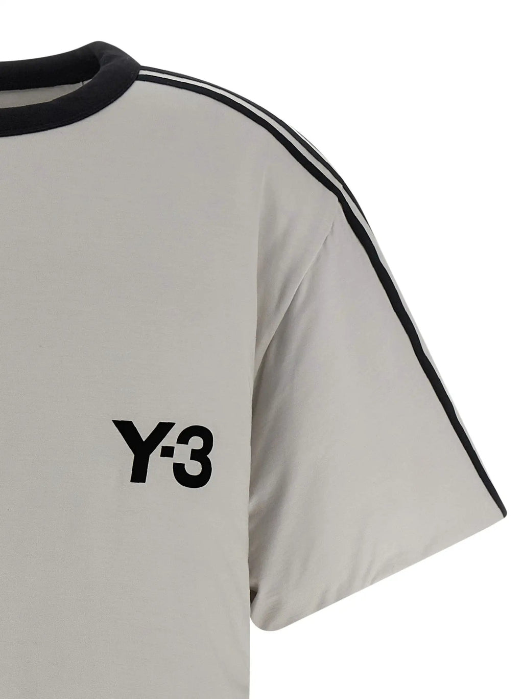 Y-3 Gray Lyocell T-Shirt