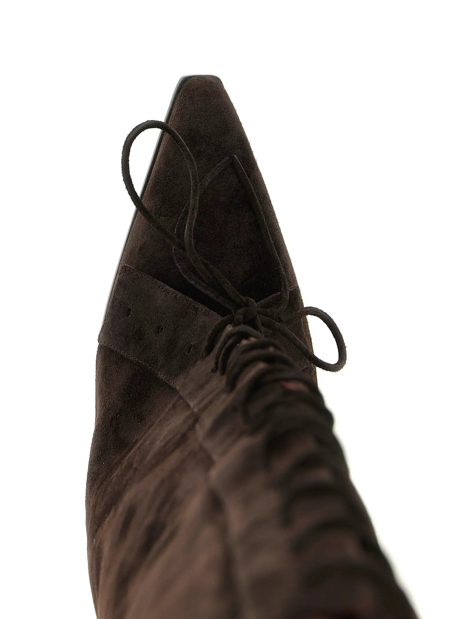 Paris Texas Brown Calfskin Over The Knee