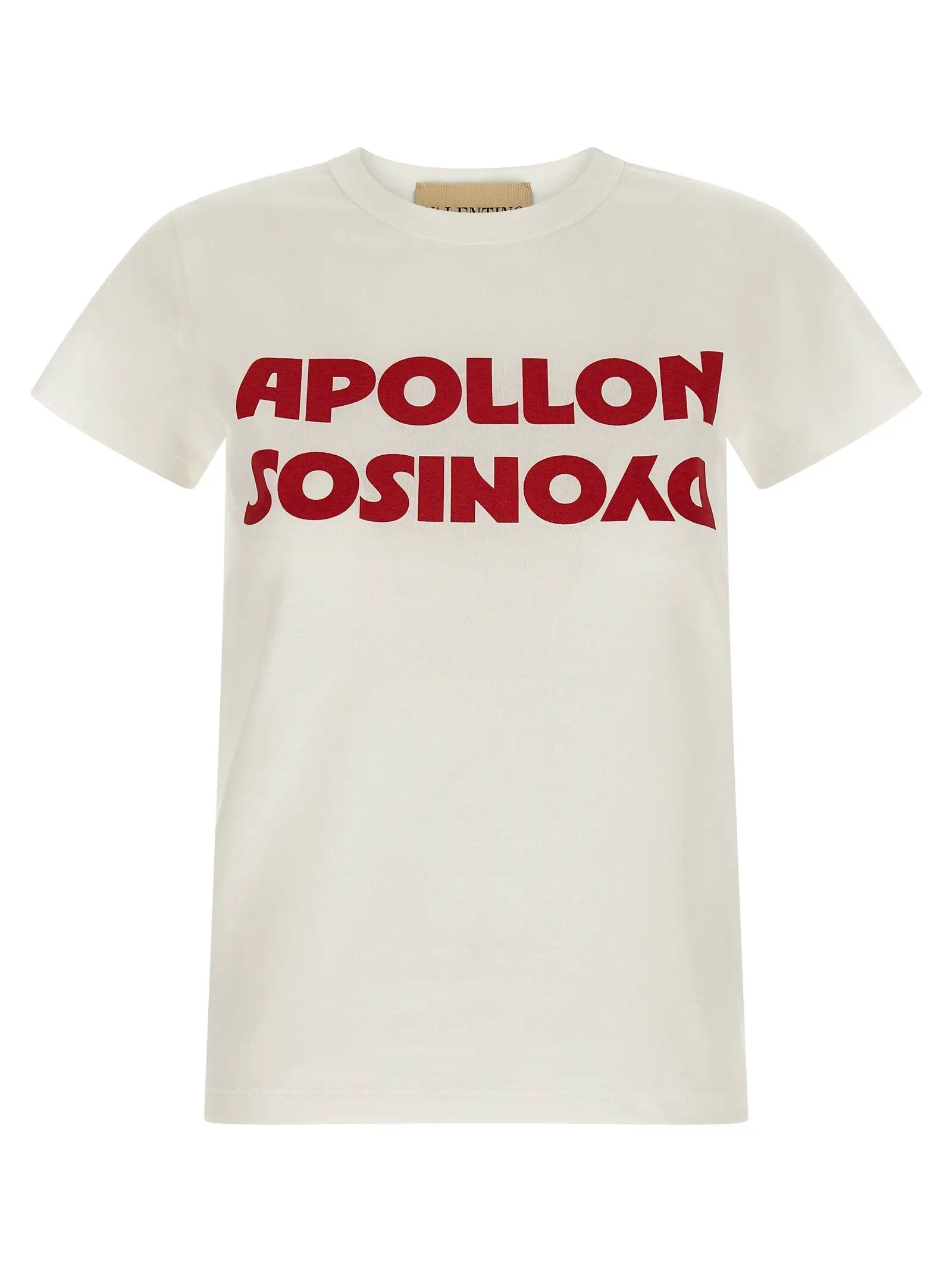 Valentino Garavani White Cotton T-Shirt