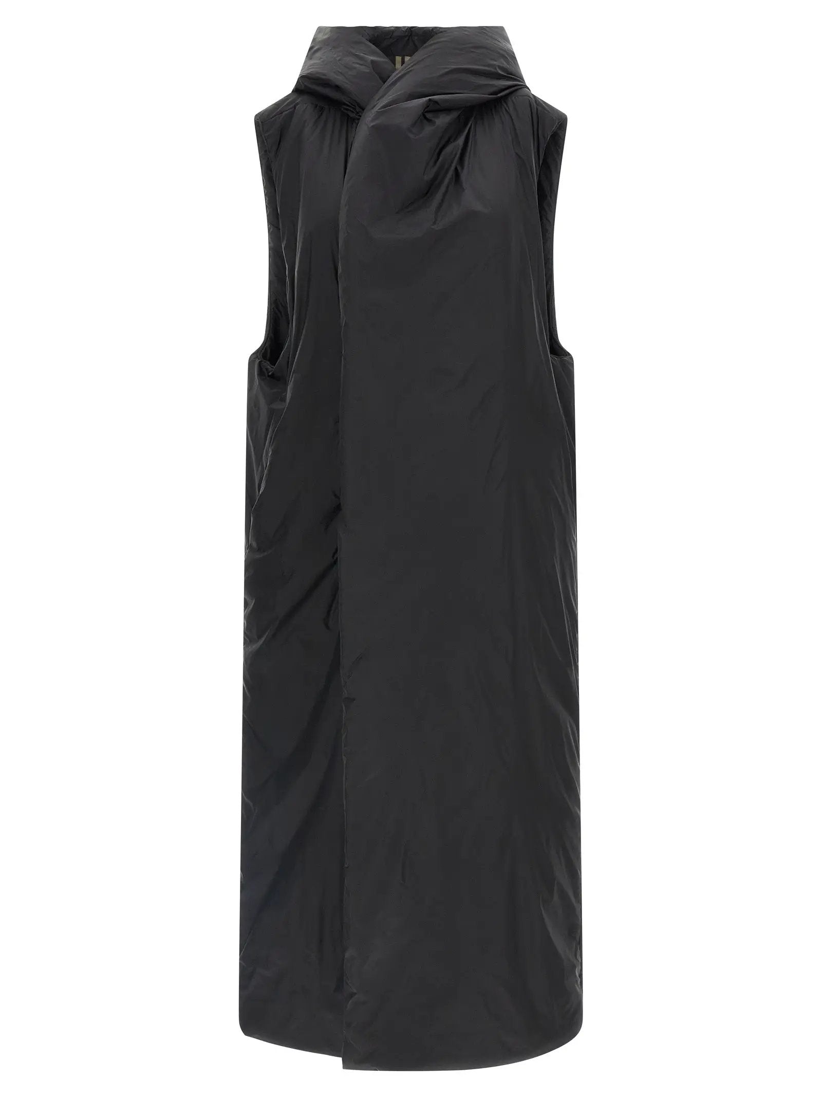 DRKSHDW Black Nylon Sleeveless Jacket