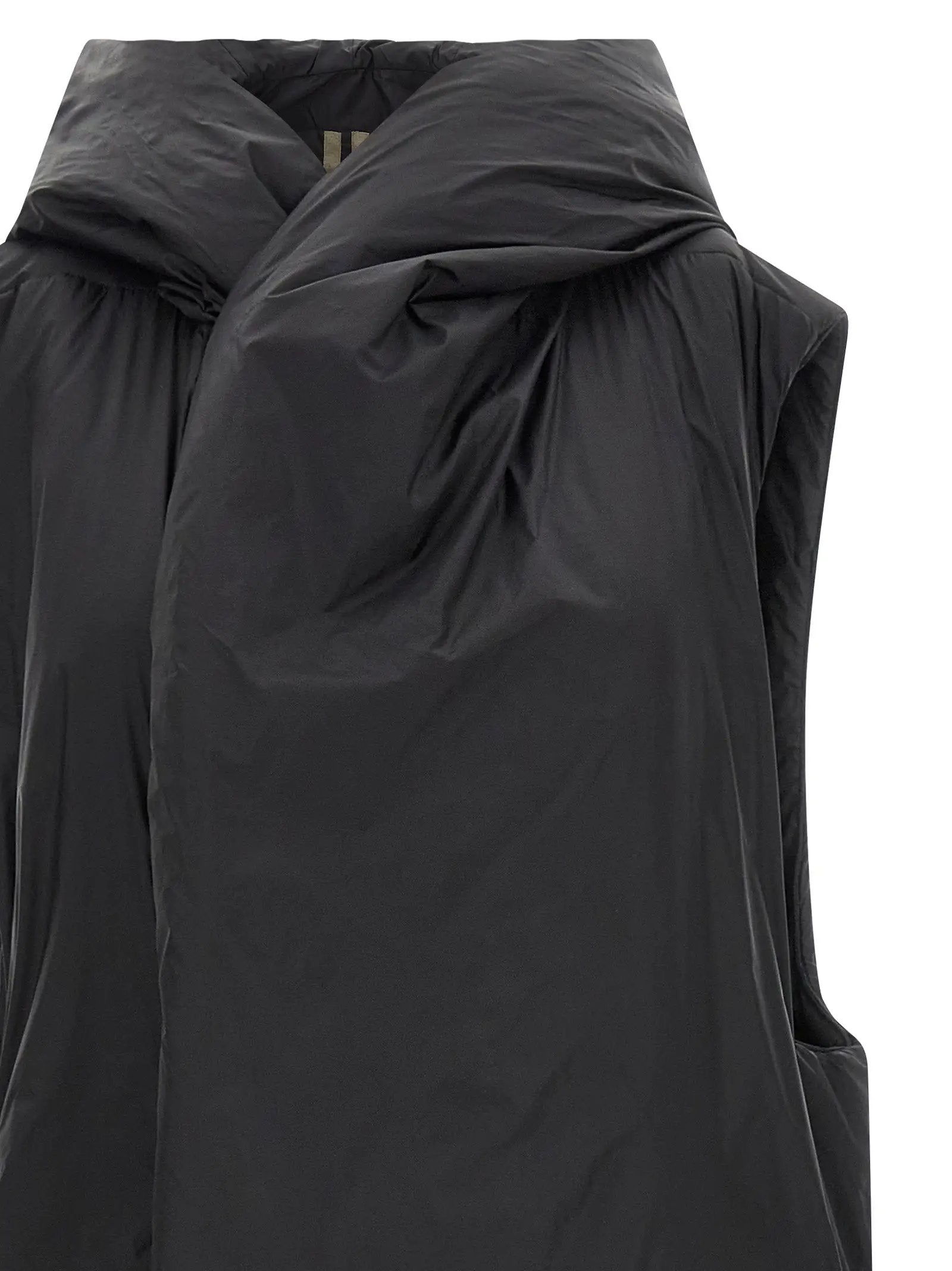 DRKSHDW Black Nylon Sleeveless Jacket
