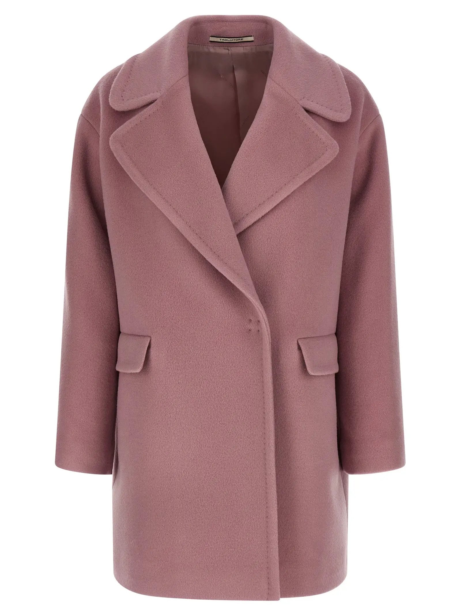 Tagliatore Multicolor Virgin Wool Coat