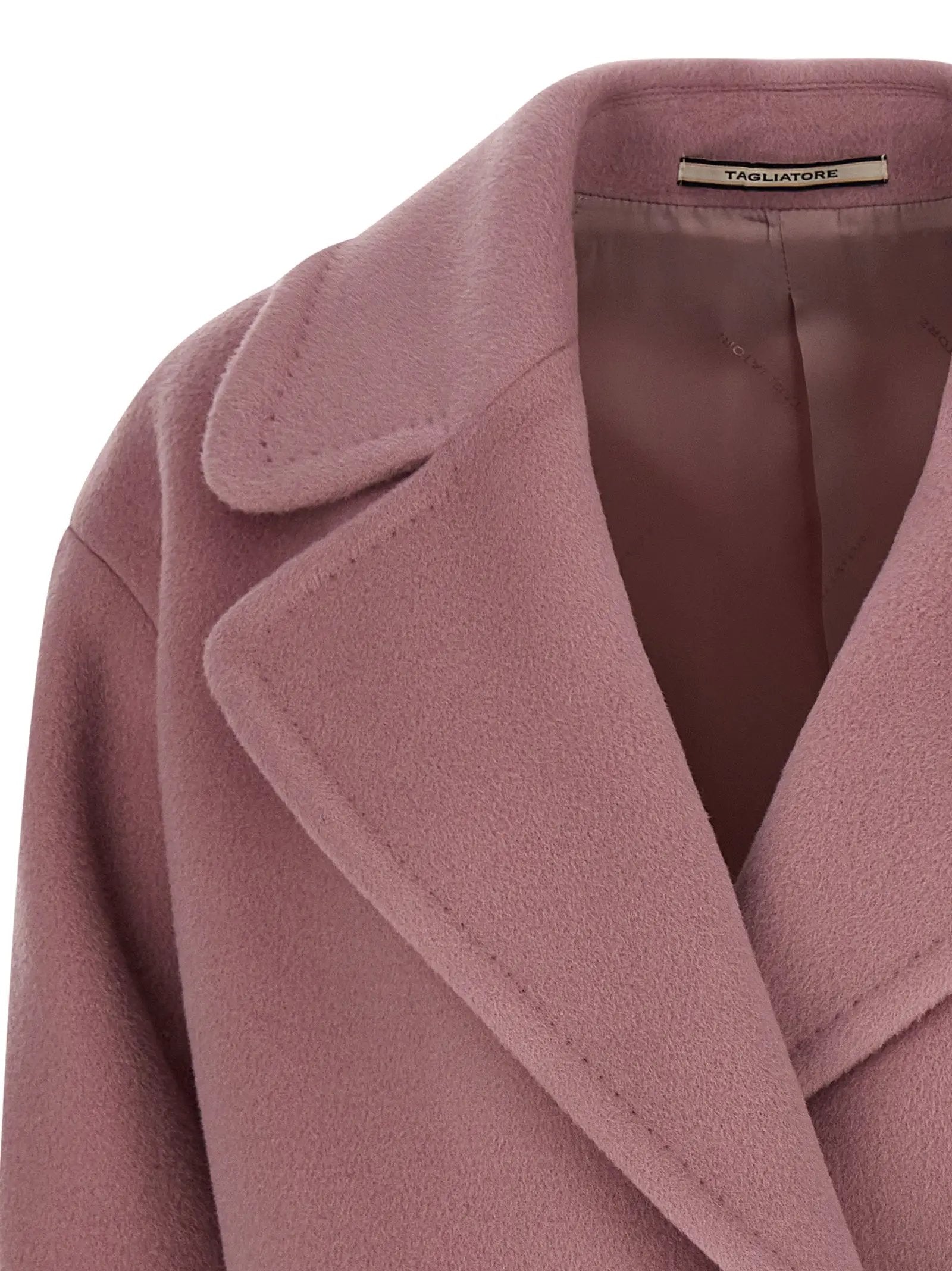 Tagliatore Multicolor Virgin Wool Coat