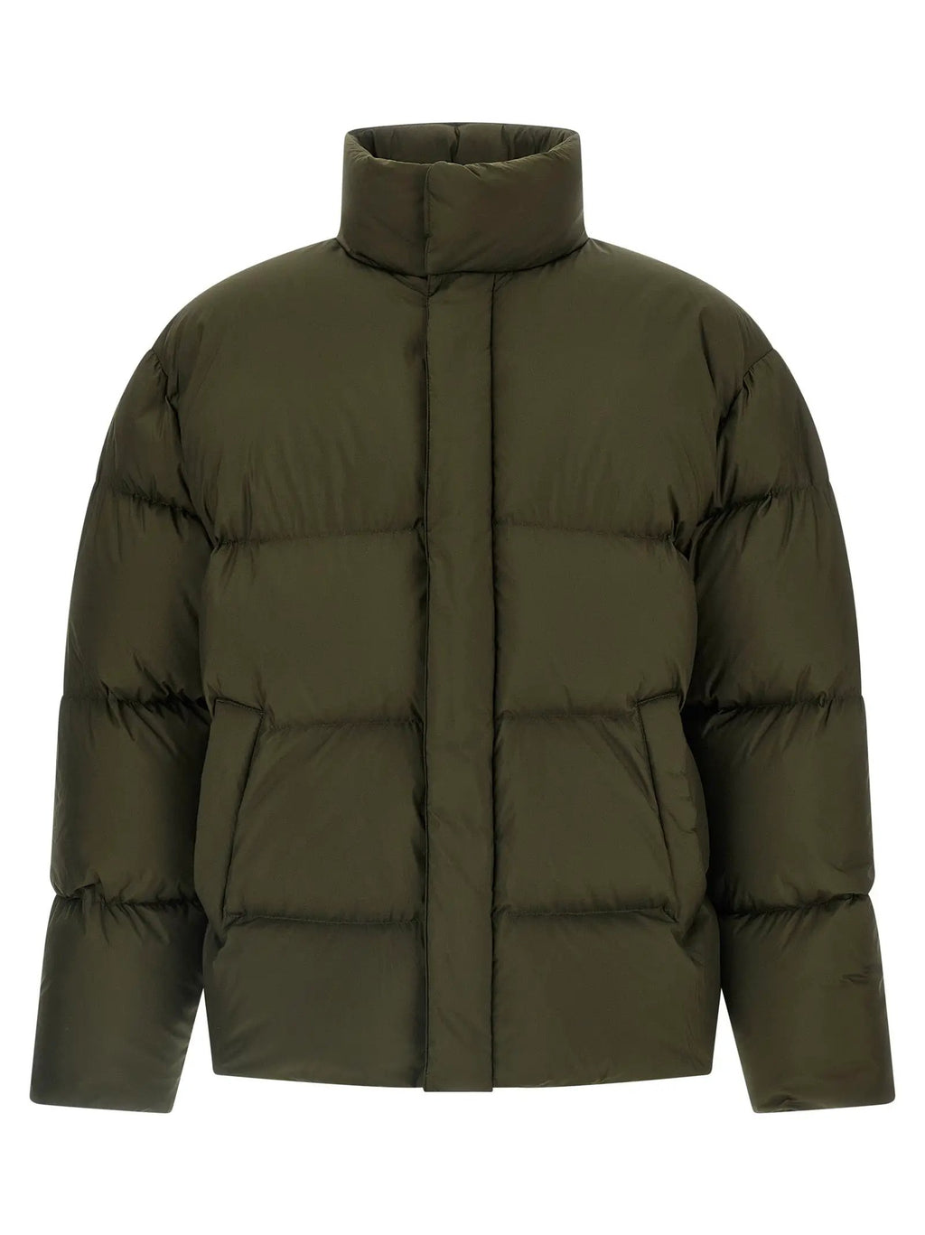 Saint Laurent Bicolor Polyester Full-Length Jacket
