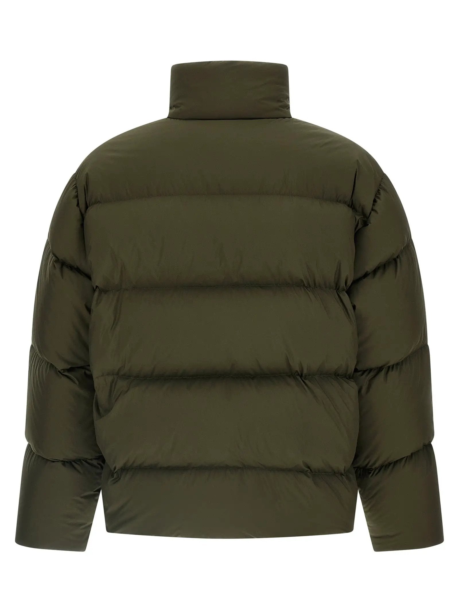 Saint Laurent Bicolor Polyester Full-Length Jacket