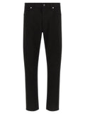 Stone Island Black Cotton Straight-Leg Jeans