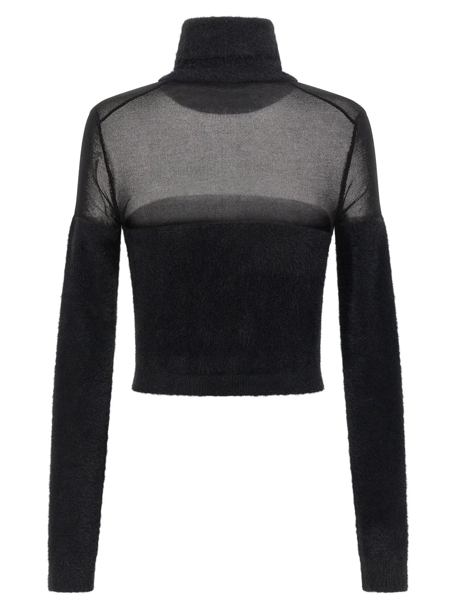 Elisabetta Franchi Black Polyamide Cardigan