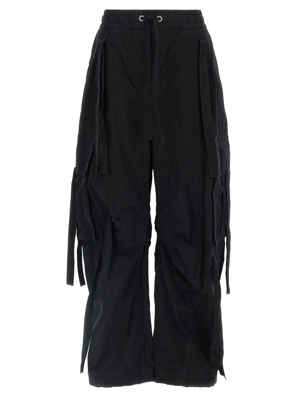 Dolce & Gabbana Black Cotton Cargo Pants