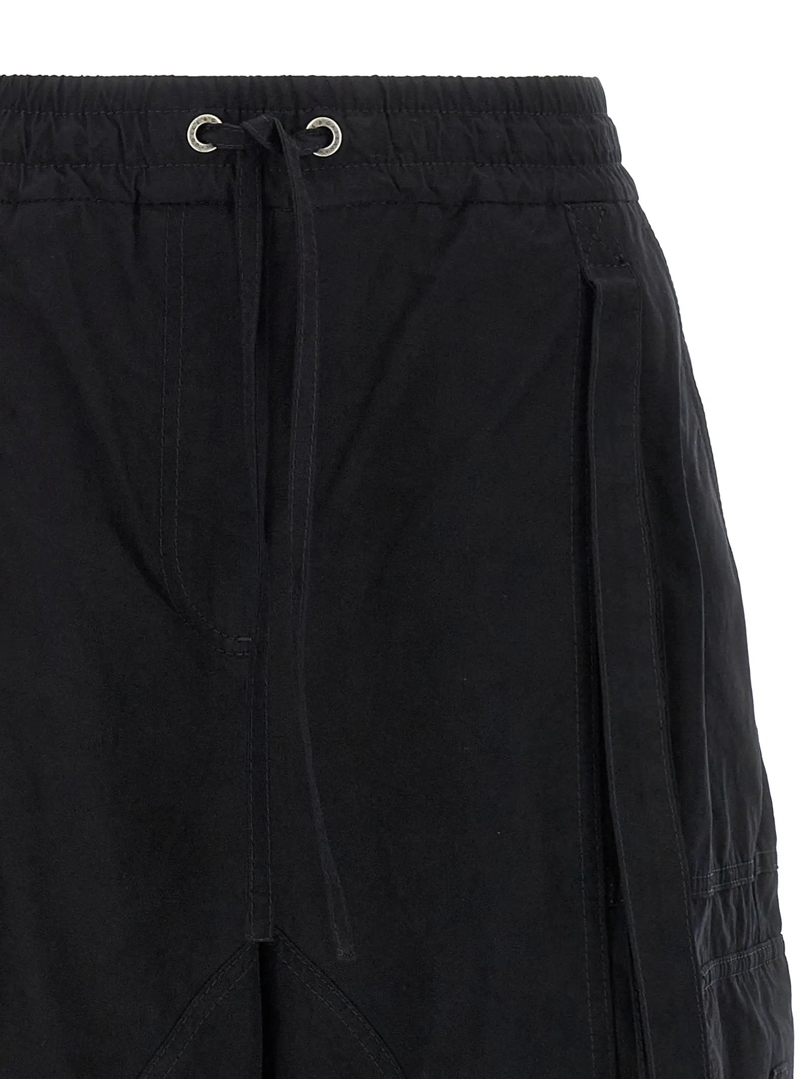 Dolce & Gabbana Black Cotton Cargo Pants