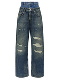 Dolce & Gabbana Blue Cotton Jeans Denim
