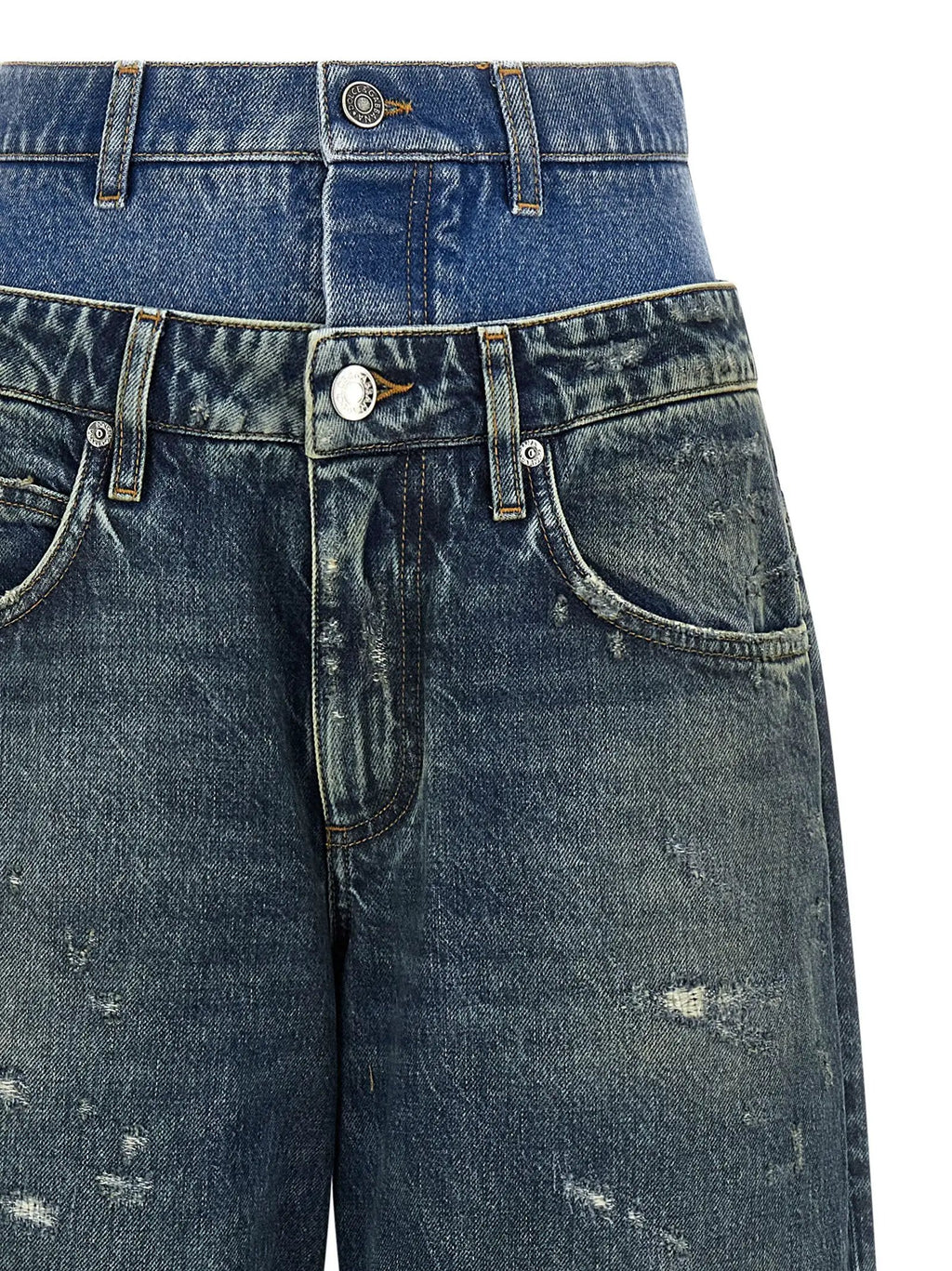 Dolce & Gabbana Blue Cotton Jeans Denim