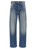 Magliano Blue Cotton Straight-Leg Jeans