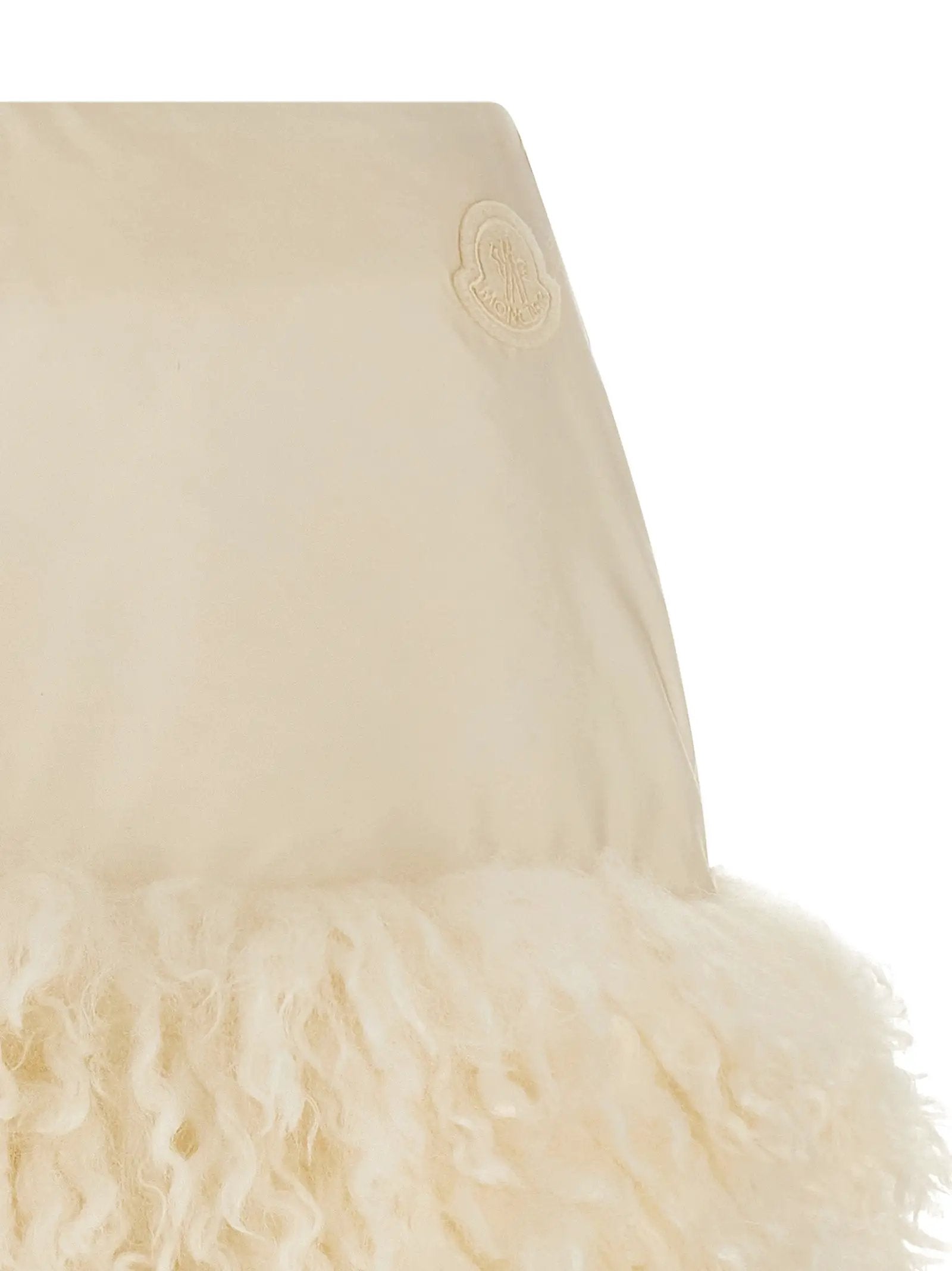 Moncler White Polyamide Long Skirt