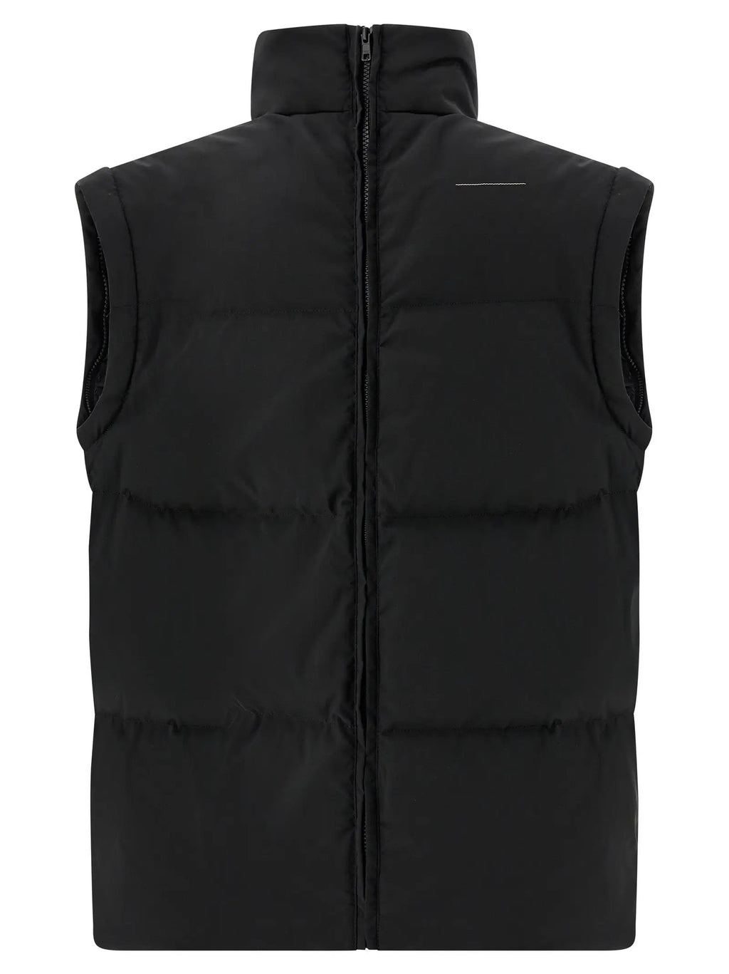 MM6 Maison Margiela Black Polyester Full-Length Jacket