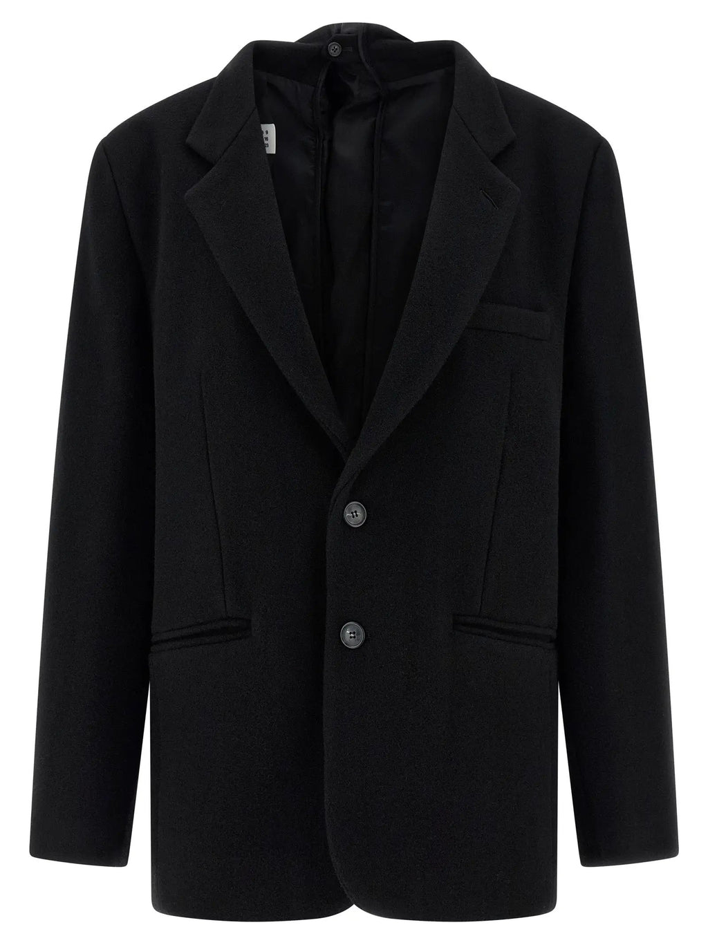 MM6 Maison Margiela Black Virgin Wool Blazer