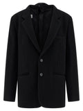 MM6 Maison Margiela Black Virgin Wool Blazer