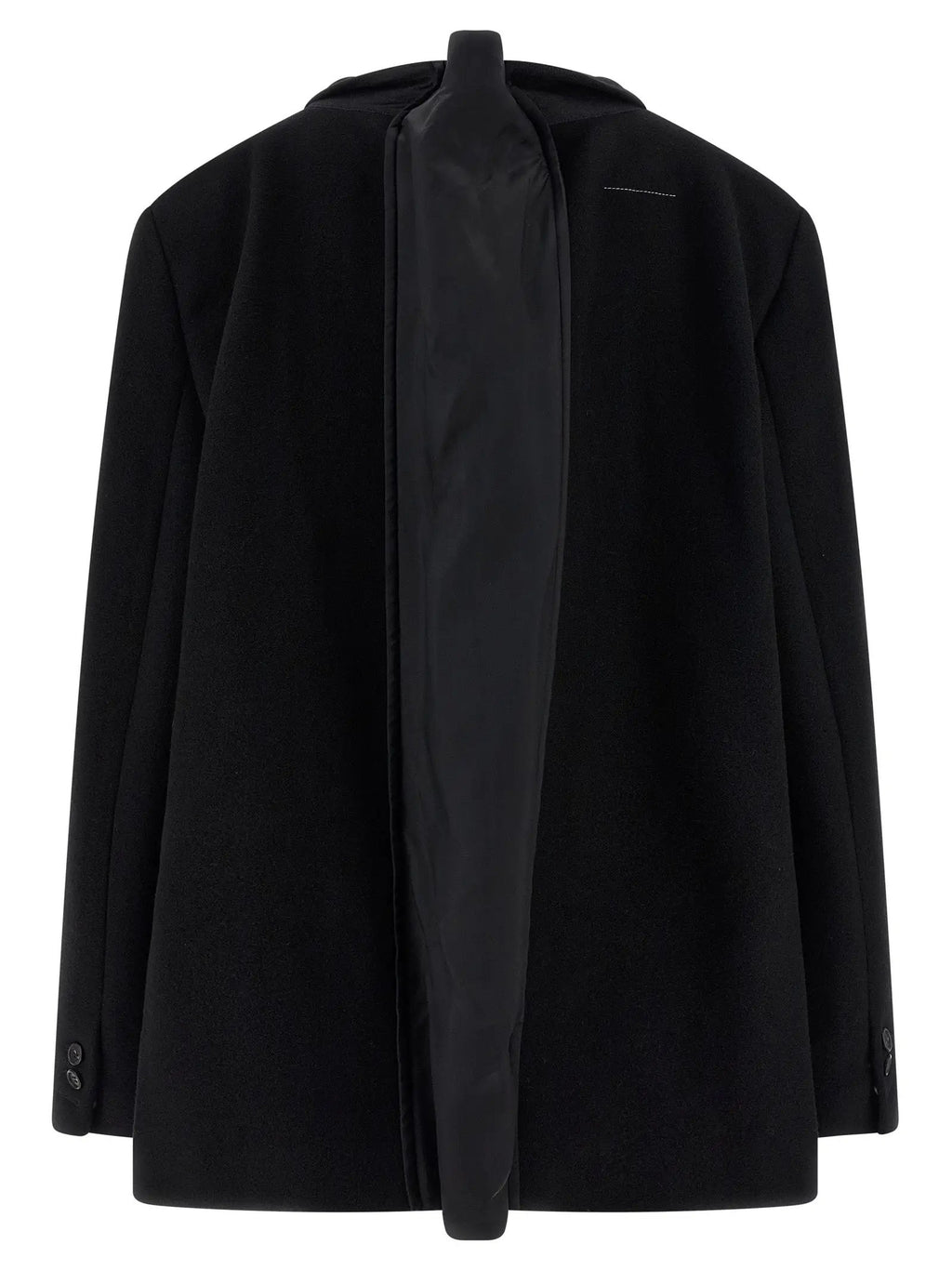 MM6 Maison Margiela Black Virgin Wool Blazer