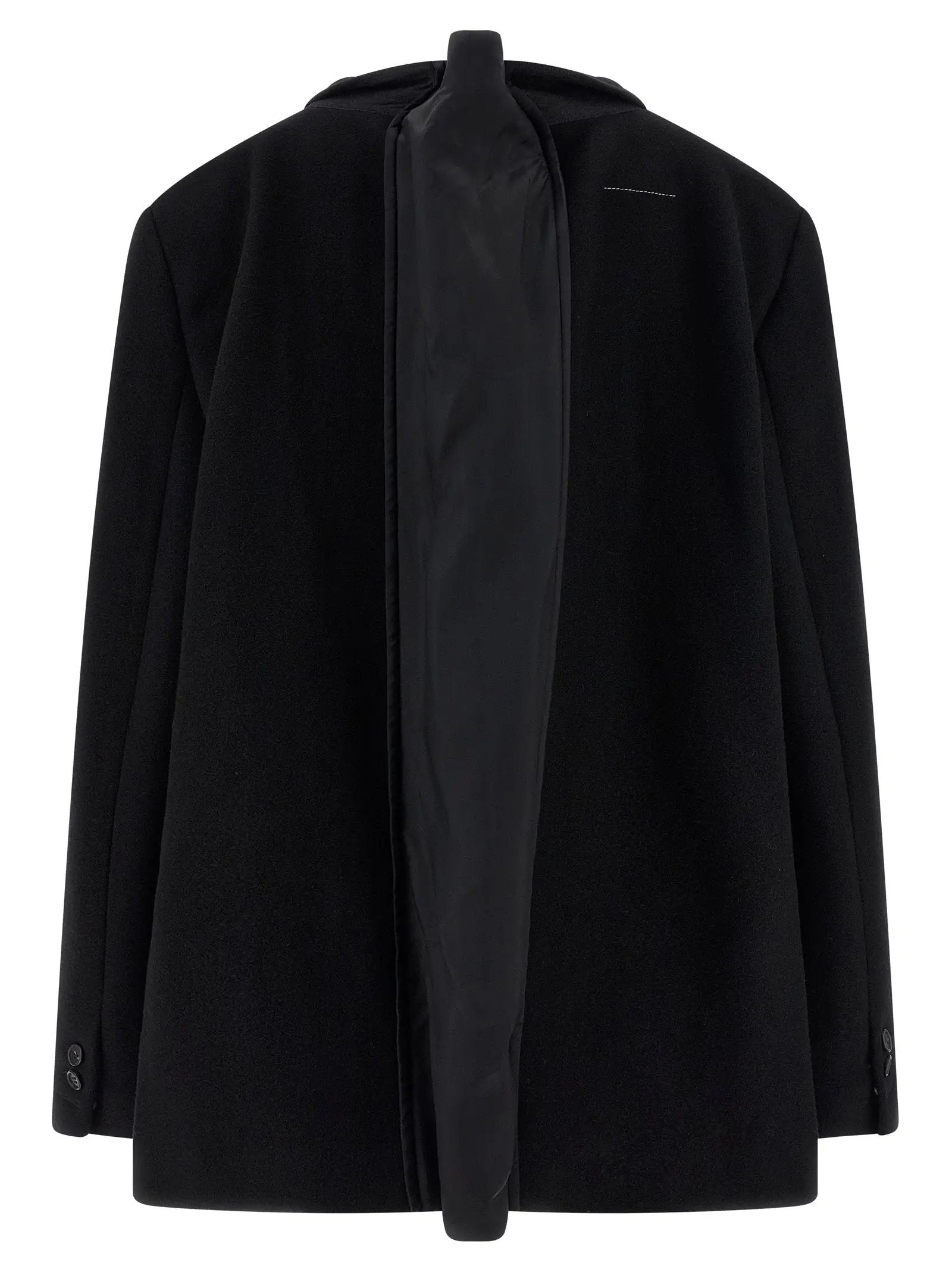 MM6 Maison Margiela Black Virgin Wool Blazer