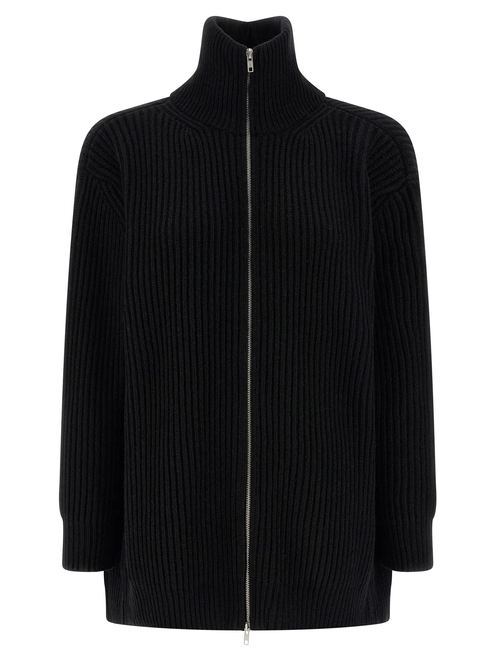 MM6 Maison Margiela Black Wool Short Dress