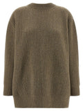 MM6 Maison Margiela Beige Virgin Wool Short Dress
