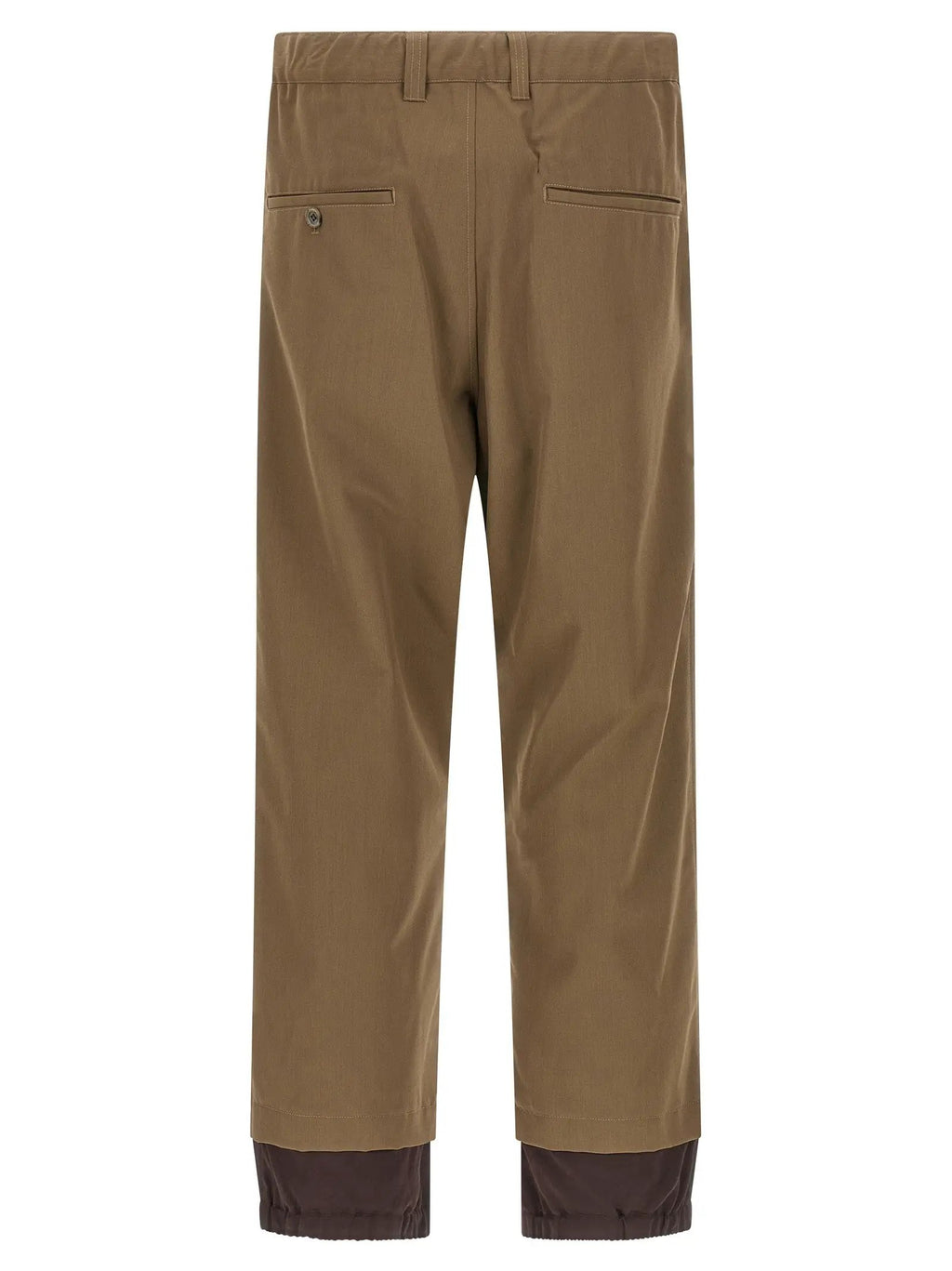 Maison Mihara Yasuhiro Bicolor Polyester Casual Pants