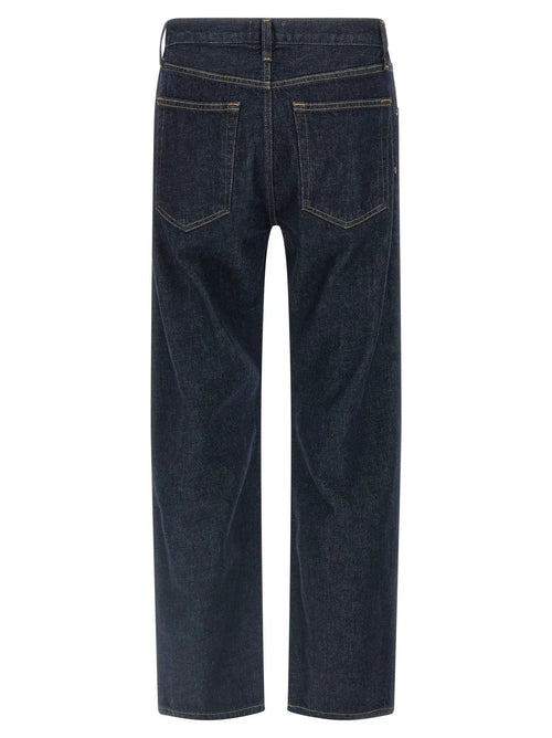 Jean droit en coton bleu Agolde