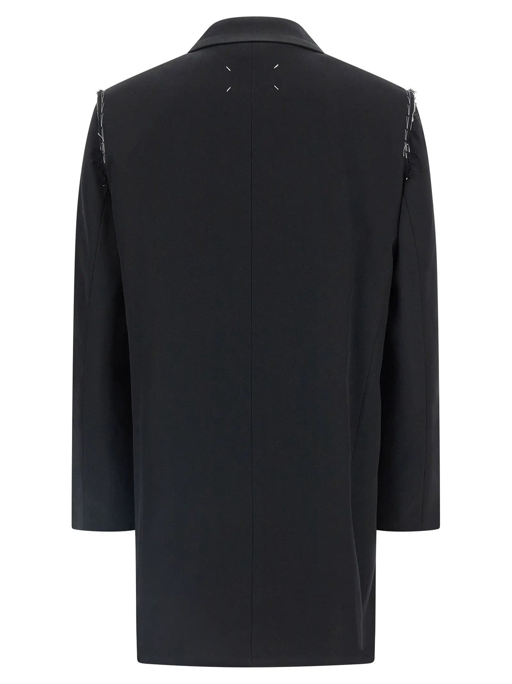Maison Margiela Black Wool Coat