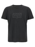 Maison Margiela Black Cotton T-Shirt