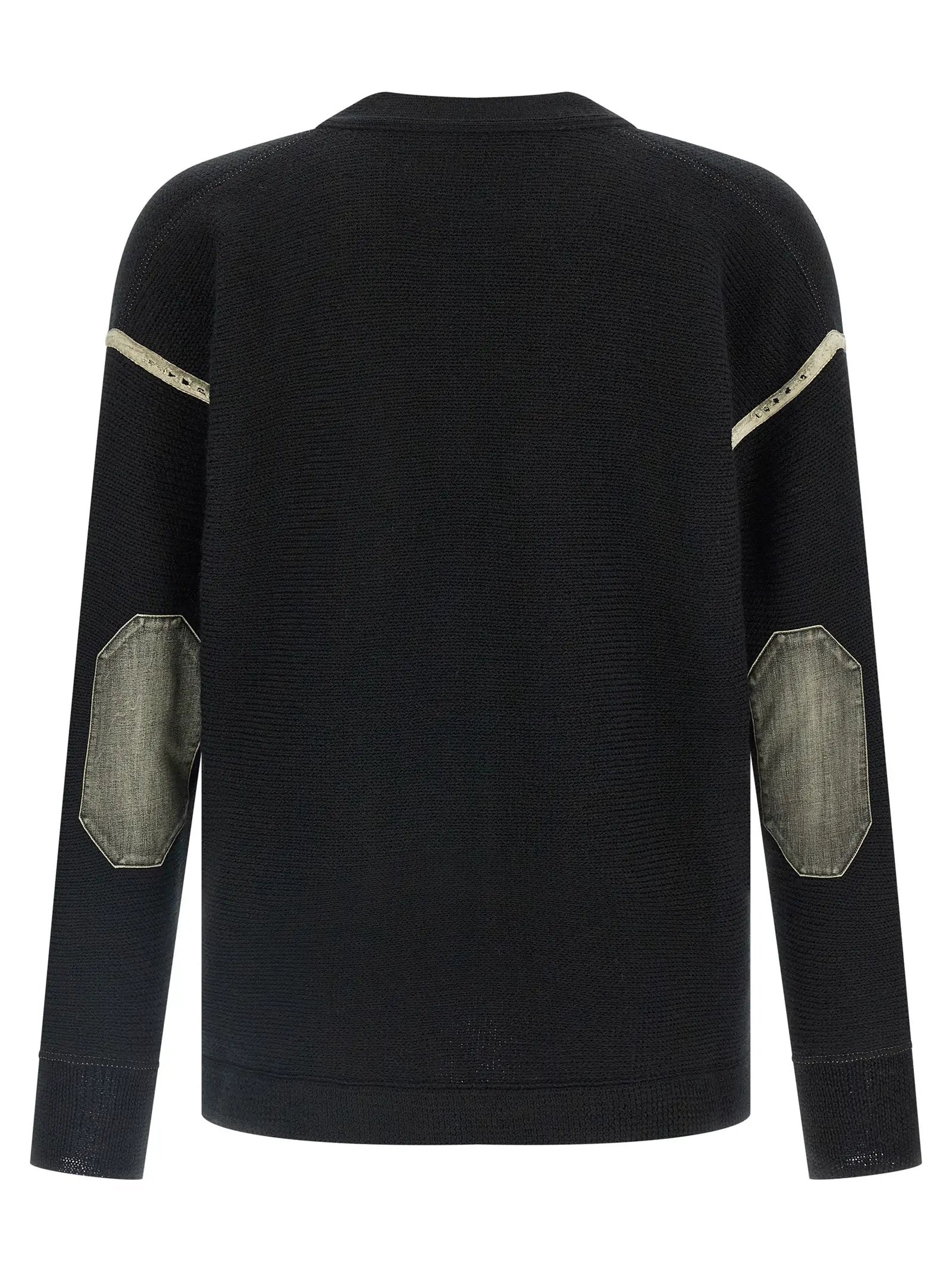 Maison Margiela Black Virgin Wool Cardigan