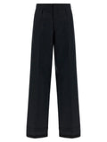 Maison Margiela Black Wool Dress Pants