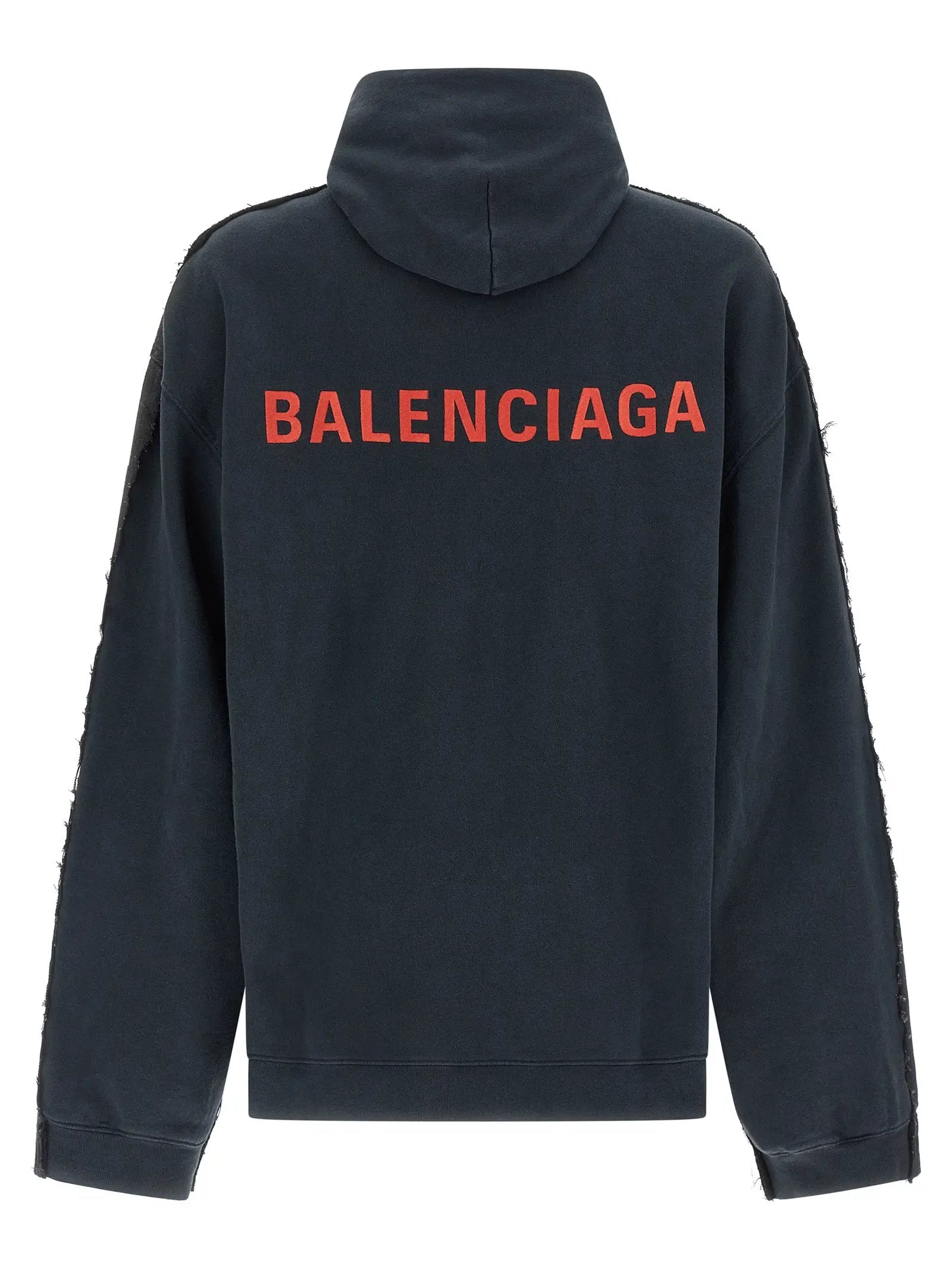Balenciaga Black Cotton Denim Jacket