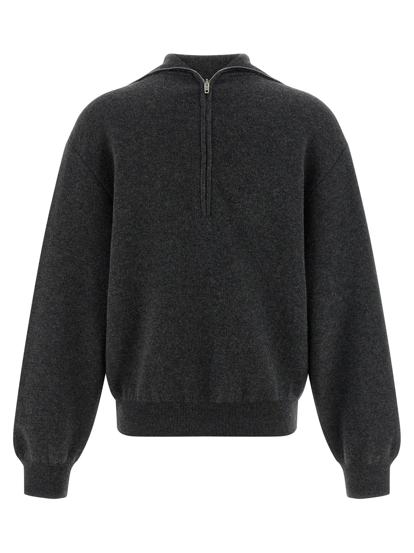 Balenciaga Gray Wool Cardigan
