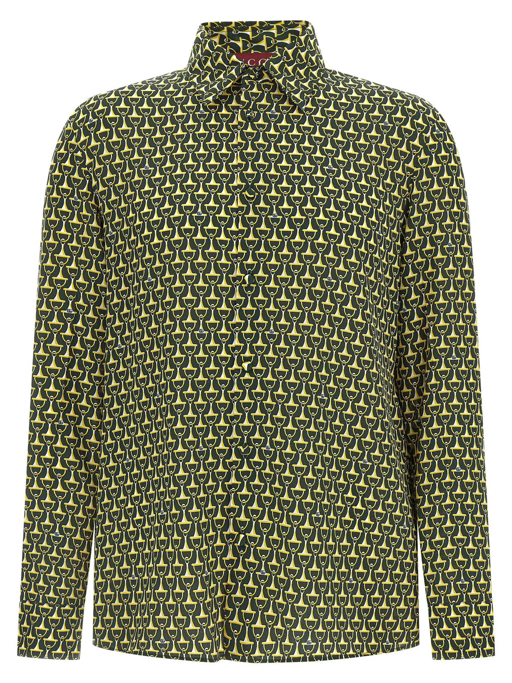 Gucci Bicolor Silk Blouse