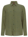Gucci Bicolor Silk Blouse