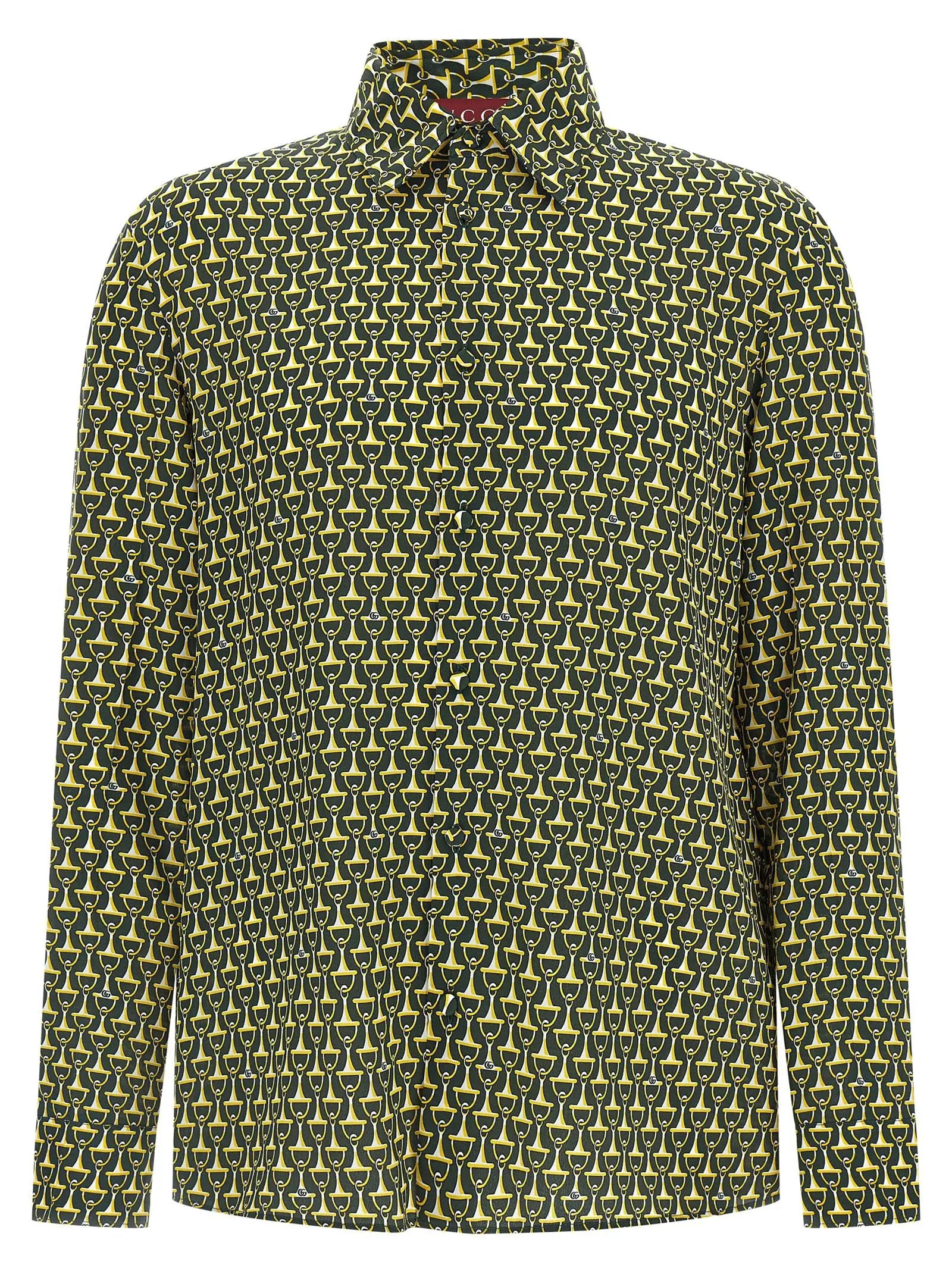 Gucci Bicolor Silk Blouse