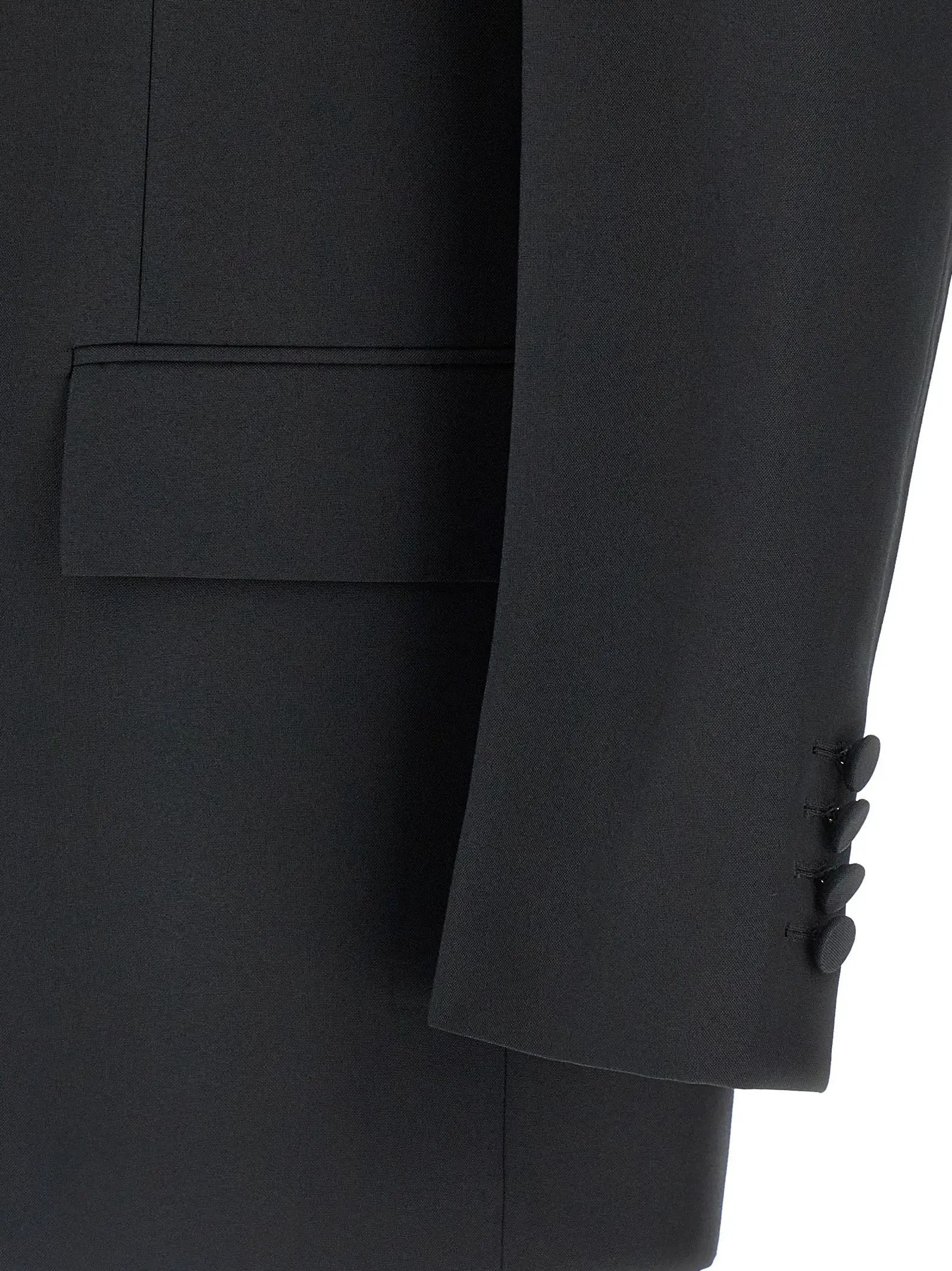 Gucci Black Polyester Blazer