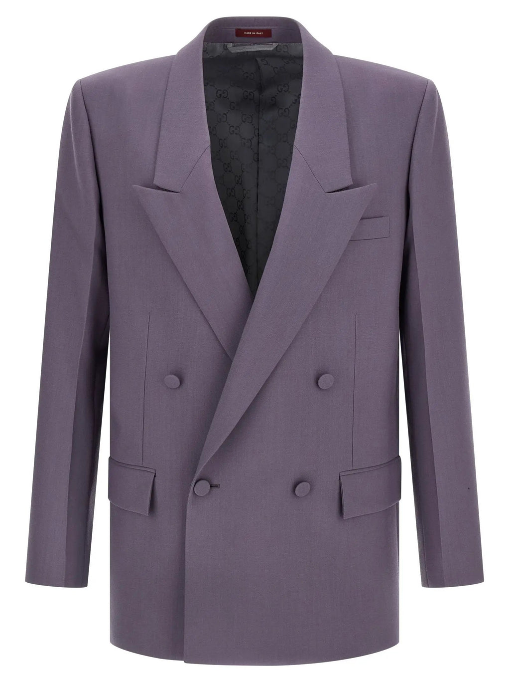 Gucci Purple Wool Blazer
