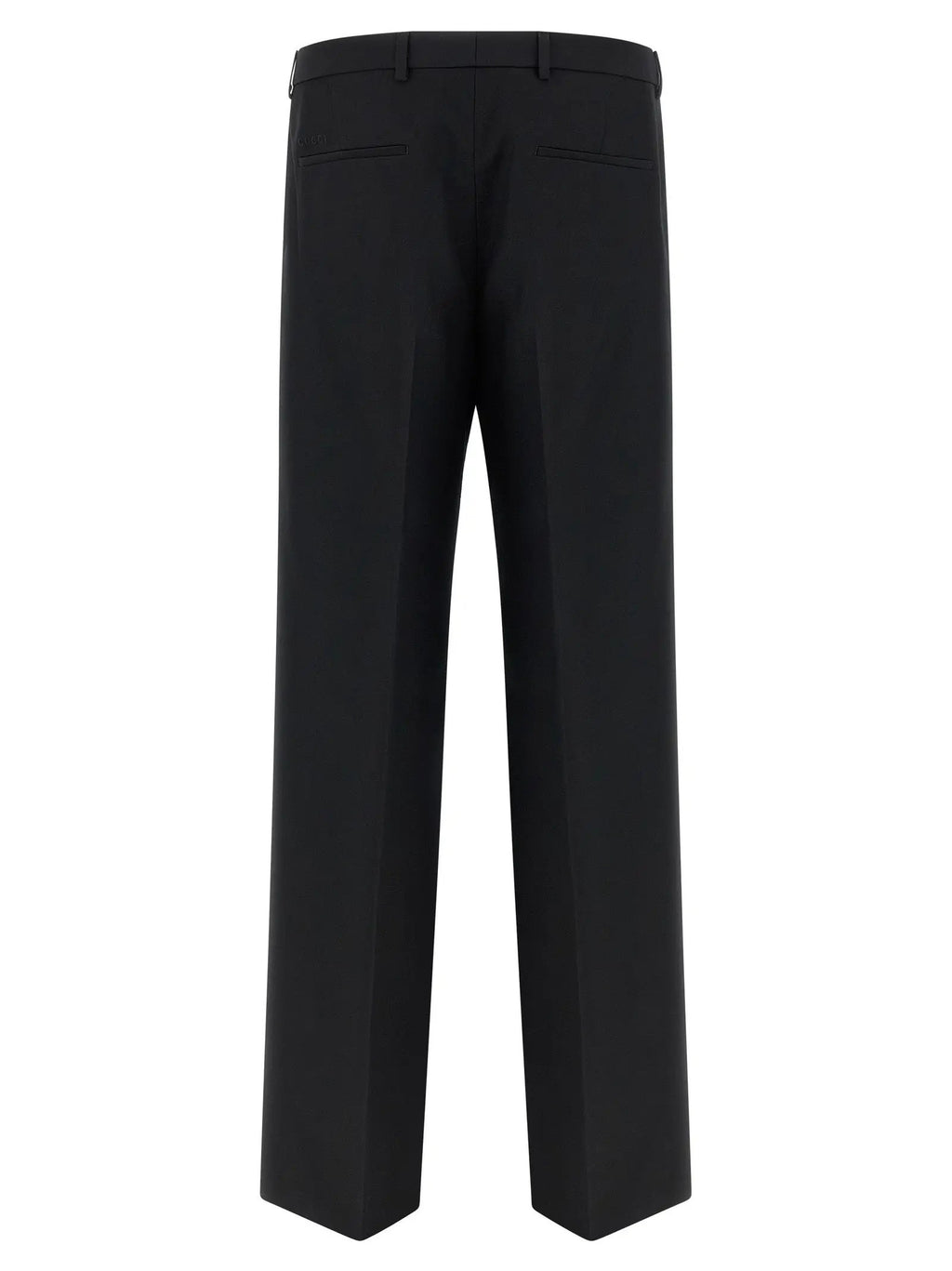 Gucci Black Polyester Dress Pants