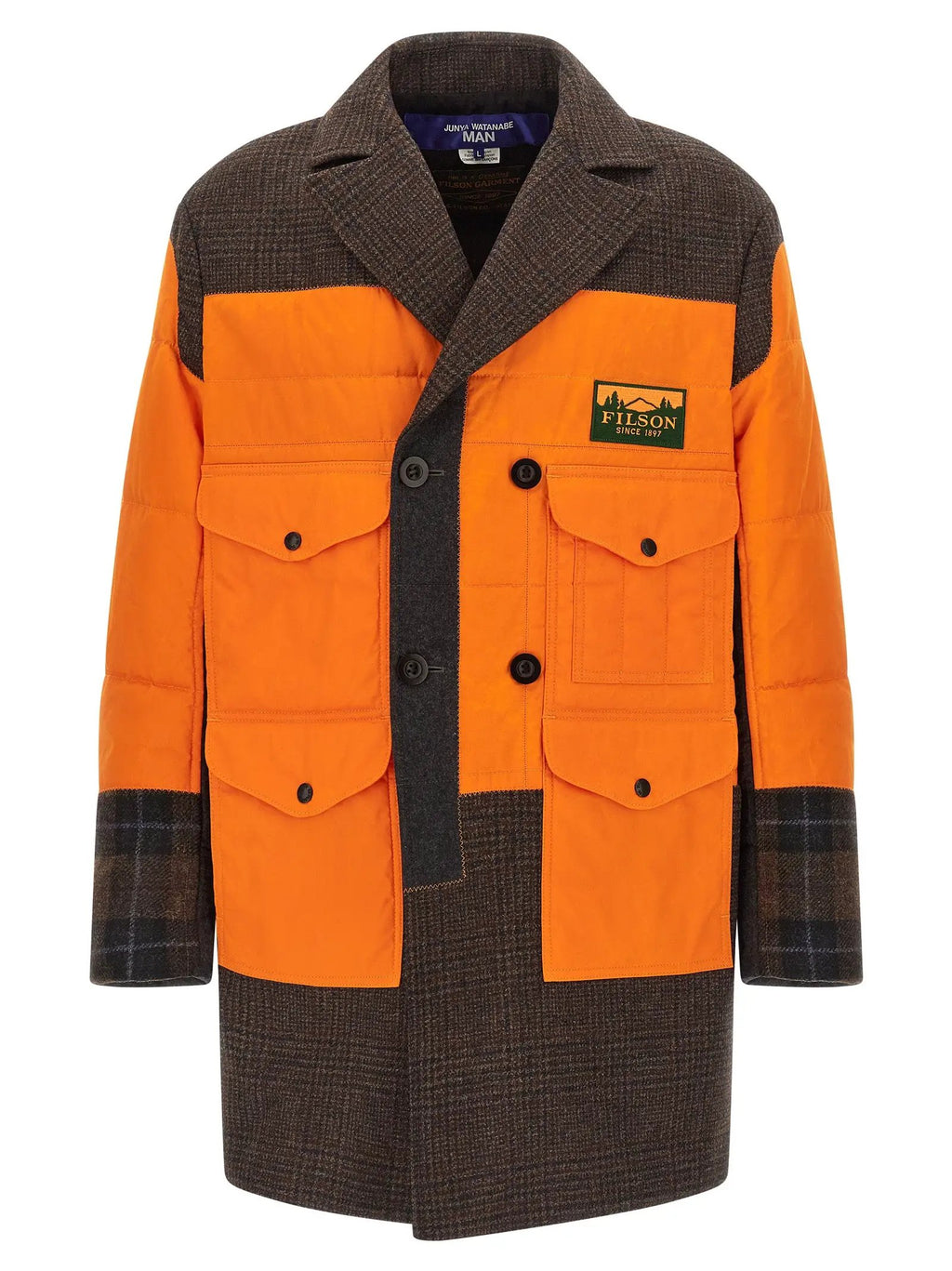 Junya Watanabe Multicolor Cotton Coat