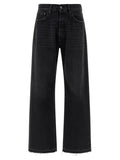 Maison Margiela Black Cotton Straight-Leg Jeans